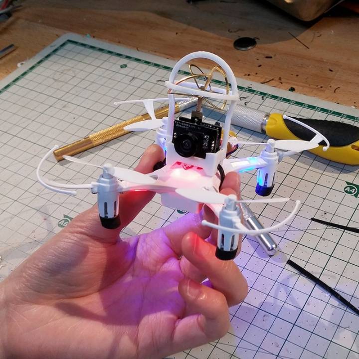 The Whoopinator- FPV Quad Camera Mount image
