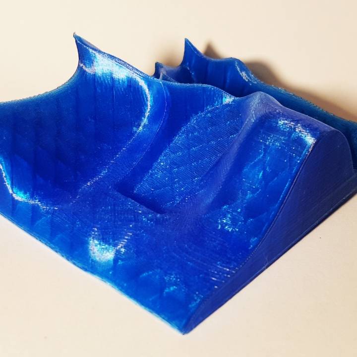 Wave stand for the #3DBenchy - The jolly 3D printing torture-test image