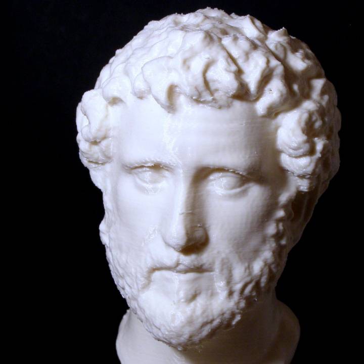 Marble portrait of the Emperor Antonius Pius image