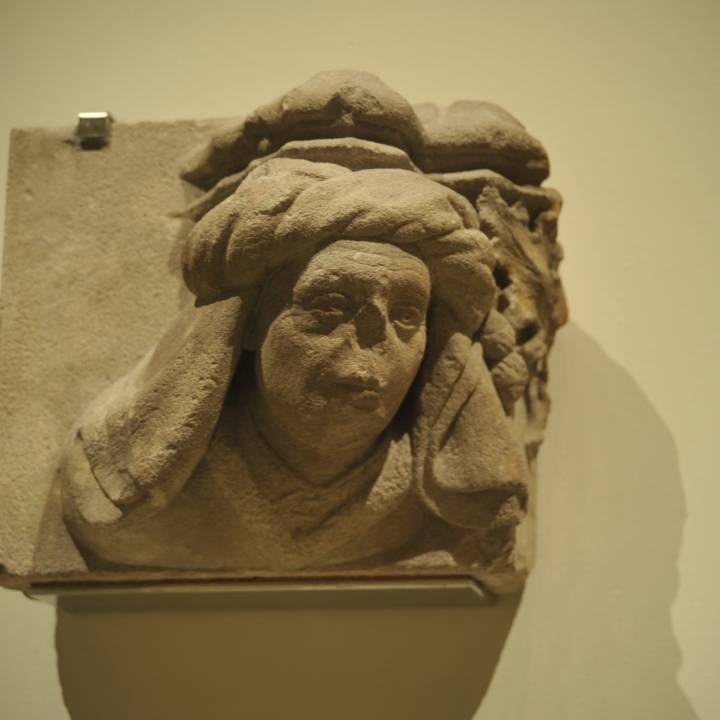 Corbels with Human Heads image