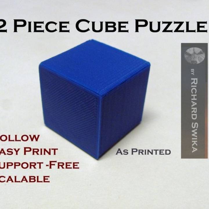 2 Piece Cube Puzzle image