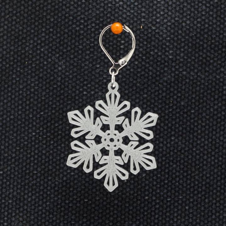 Earrings Snowflake 5 image