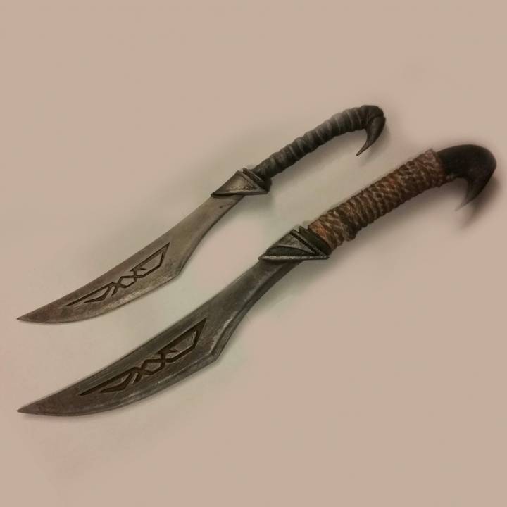 Nordic Carved Dagger image