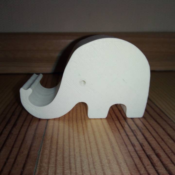 Phone holder elephant image