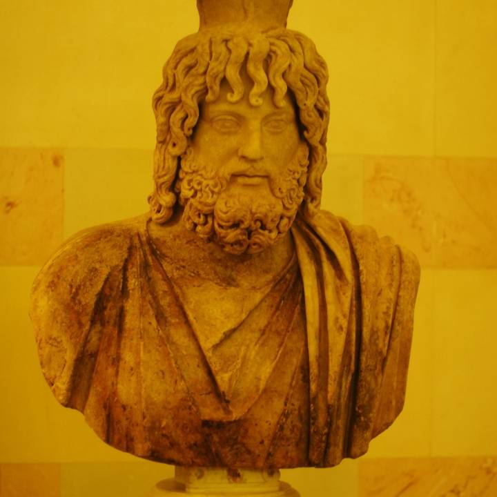 Head of Serapis image