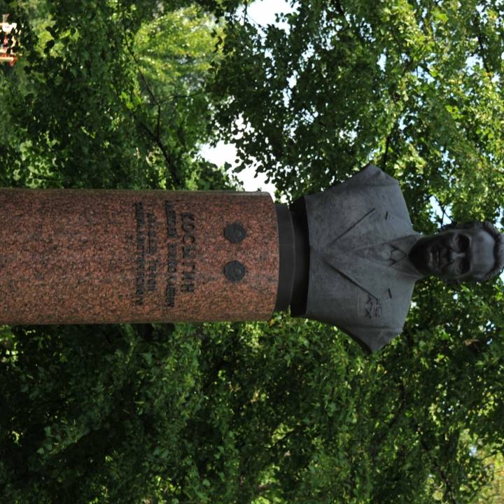 3D Printable Alexei Nikolayevich Kosygin by Scan The World