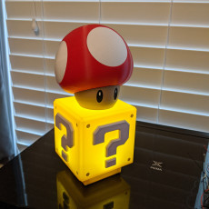 Picture of print of Power-up Mushroom from Mario
