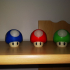 Power-up Mushroom from Mario print image