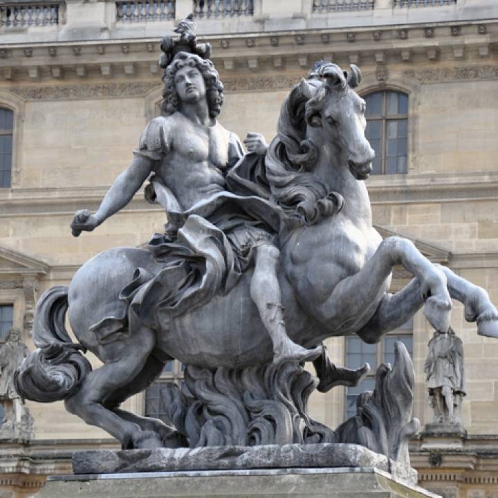 Equestrian Statue of King Louis XIV image
