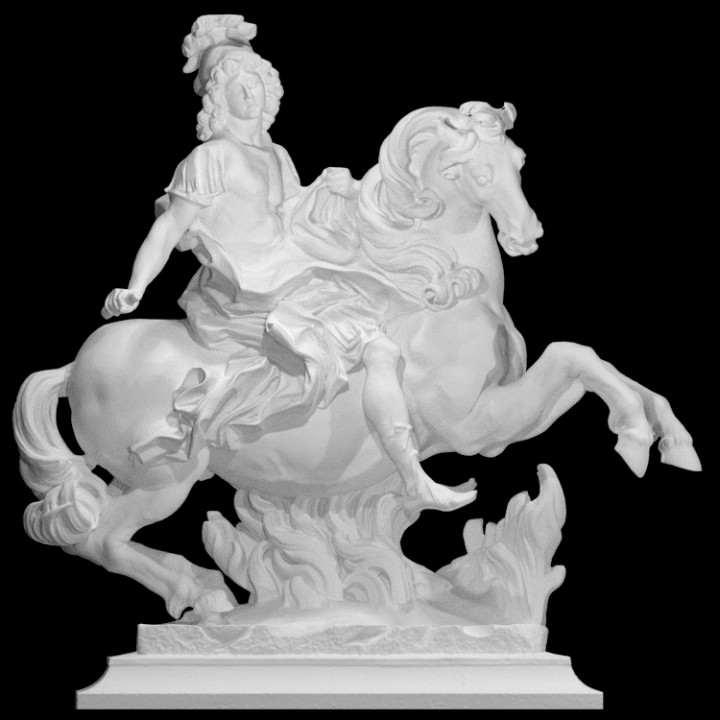 Equestrian Statue of King Louis XIV image