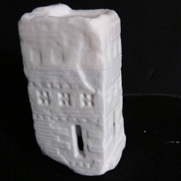 Model of Egyptian Tower House image