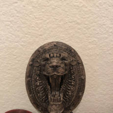 Picture of print of Lion Door Decoration