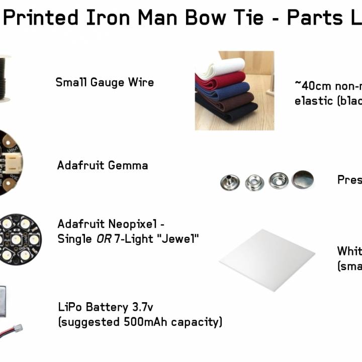 Iron Man Bow Tie image