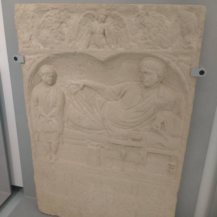 Headstone of Marcus Traianius Gumattius image