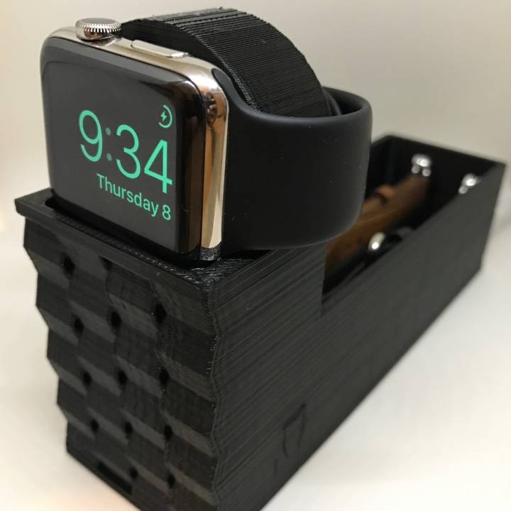 Apple Watch Stand with Band Holder image