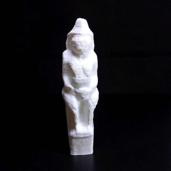 Cuman Stone Figure of a Woman image