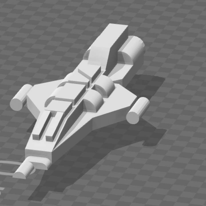 Spaceship for Tabletop - Frigate - Fraction 1 image