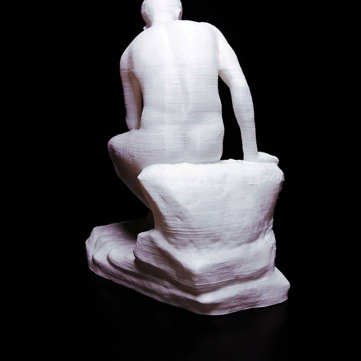 Seated Hermes image