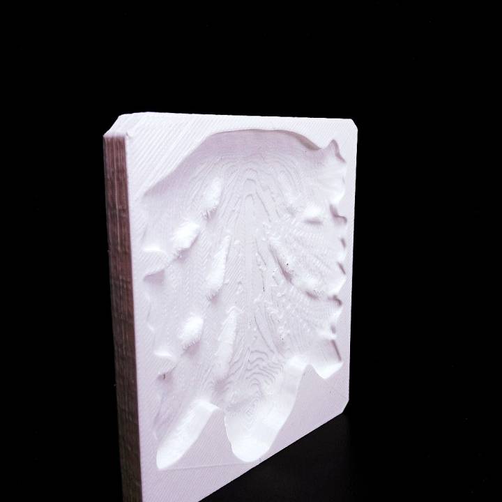 Stone Column Relief Mould image