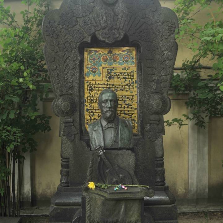 Gravestone of Alexander Porfiryevich Borodin image