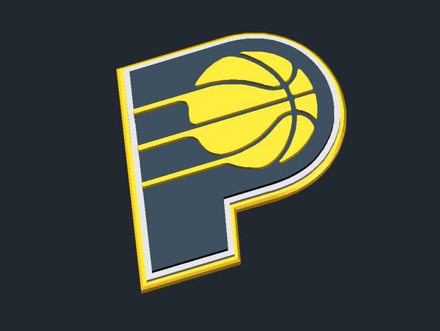 3D Printable Indiana Pacers - Logo by Chris Schneider