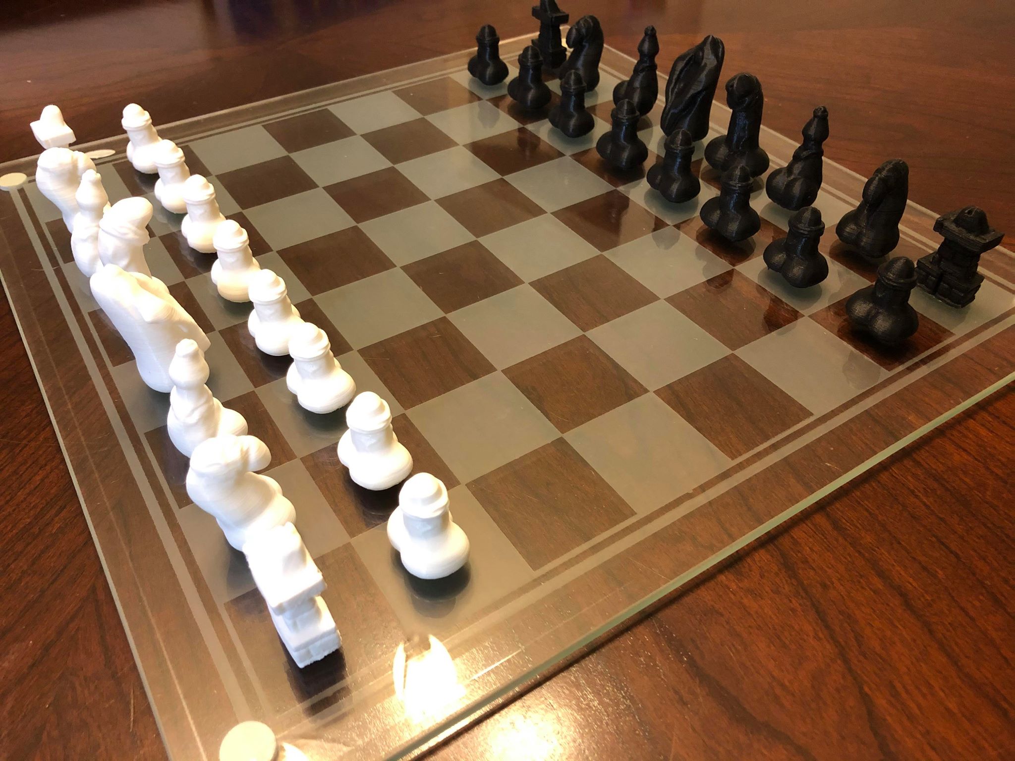 3D Printable Phallic Chess by Jackson Richey