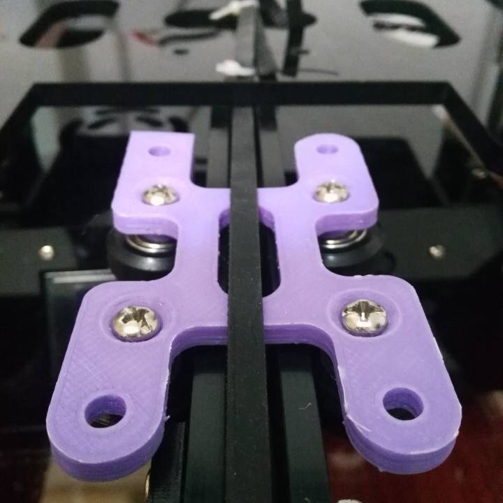 Bed stabilizer with Y Stop for Tronxy x3 image