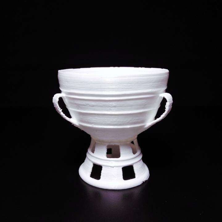 Mounted Cup With Three Ears image
