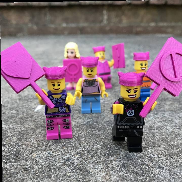 Minifig Pussyhat image