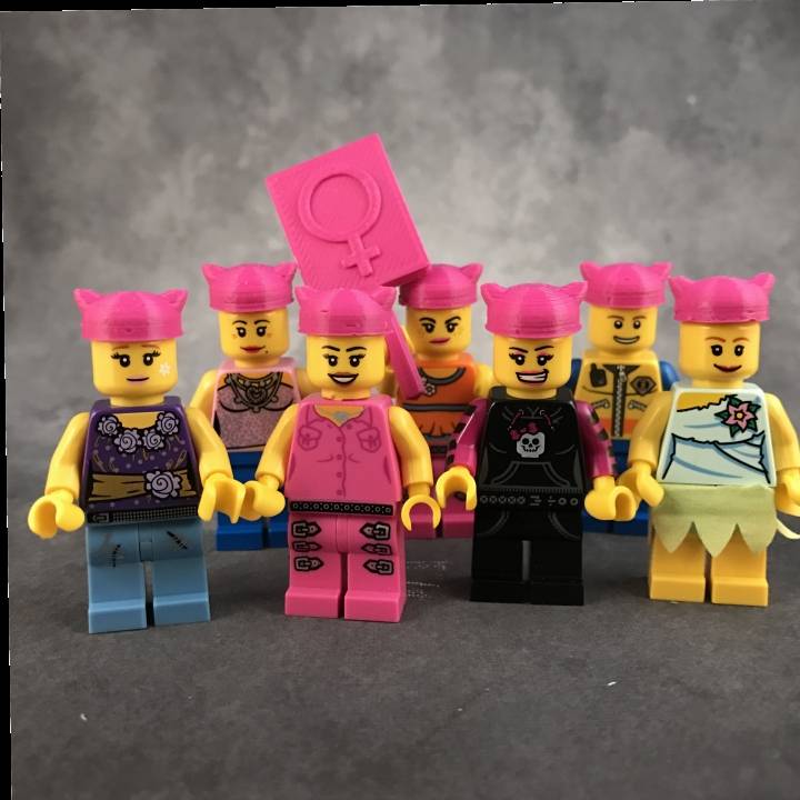 Minifig Pussyhat image