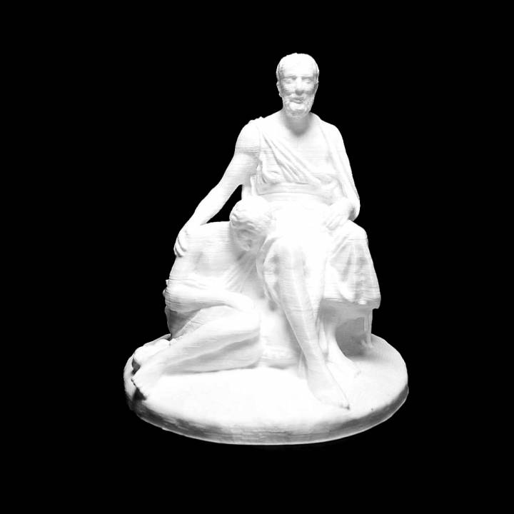 3D Printable Belisarius and his guide by Scan The World