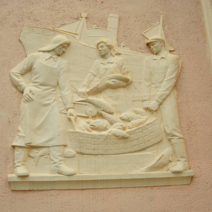 Relief depicting Fishermen image