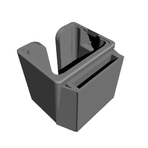 Ikea produkt milk frother holder by astroukulele, Download free STL model