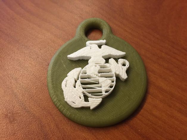 USMC Keychain image