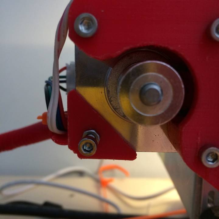 X wire management - Motor mount image