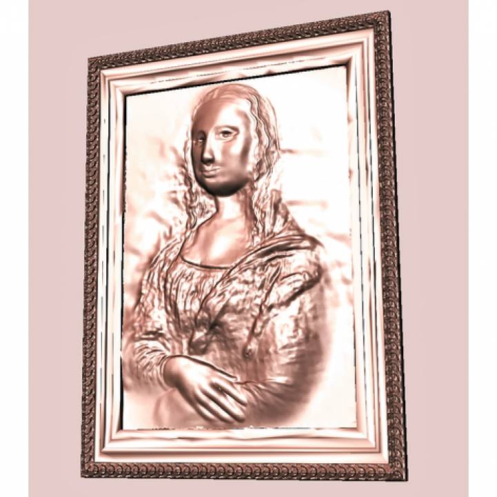 Monalisa Relief image