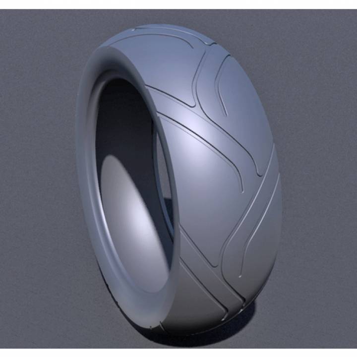 Motorcycle sport tire image