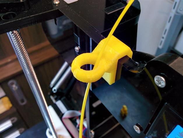 3d Printable Anet A8 Prusa I3 Simple Filament Guide Horizontal By Stefano X