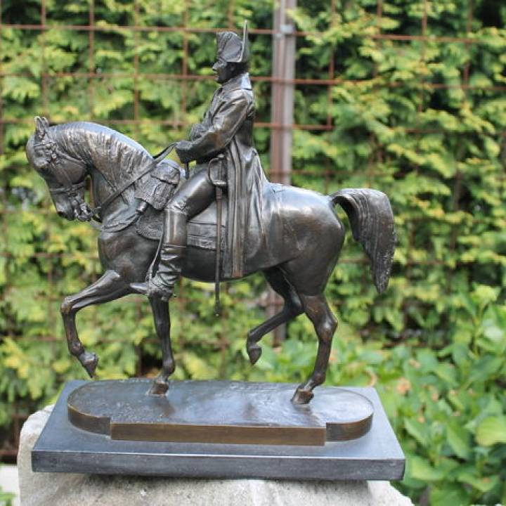 Equestrian statue of Napoleon image