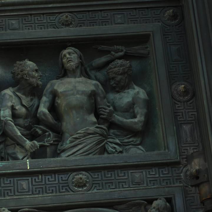 Relief: Section of Saint Isaac's Cathedral Door image