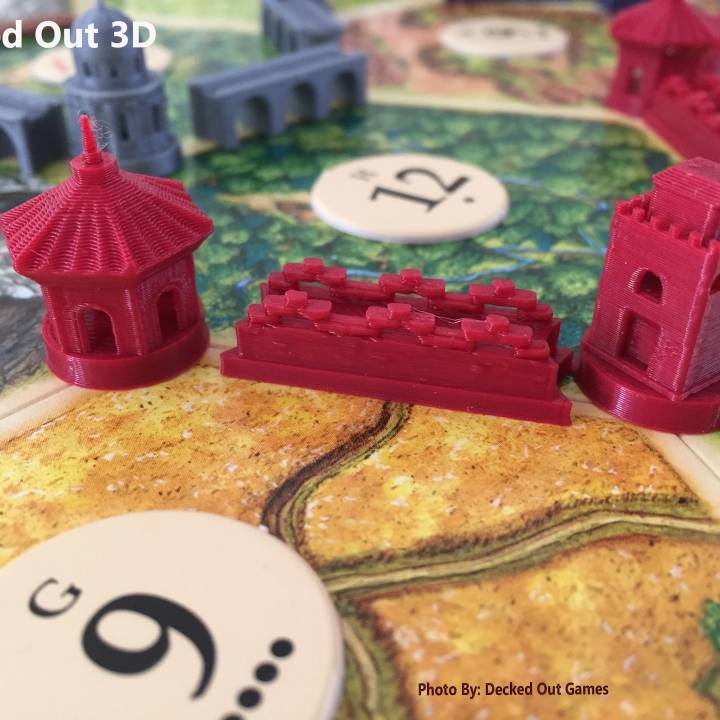 China Theme Player Set / Settlers of Catan image