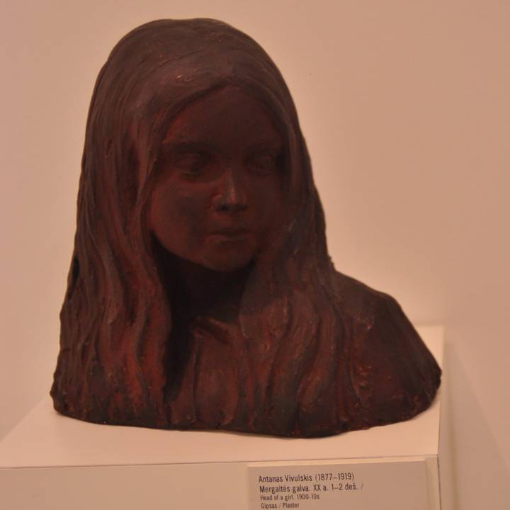 Head of a Girl image