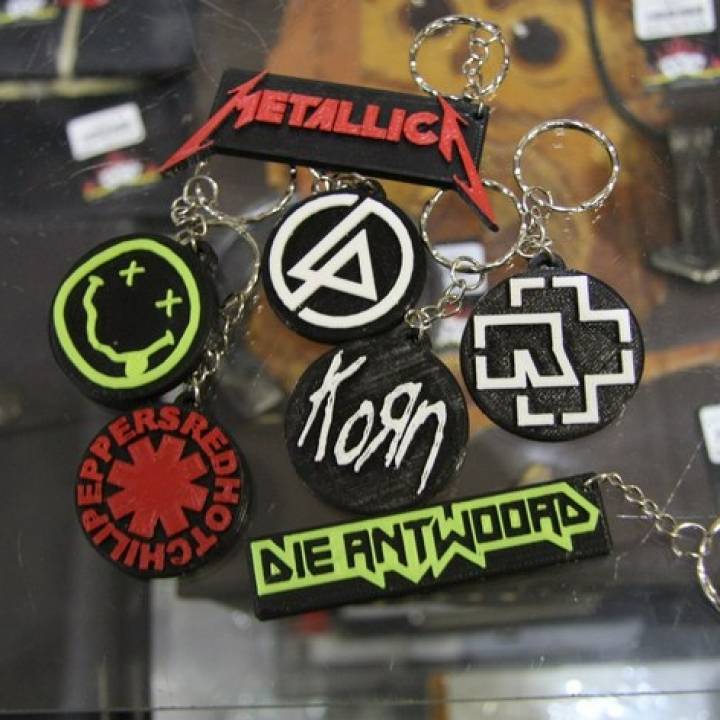 Music Band keychains image