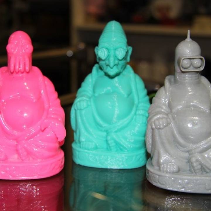 Farnsworth, Zoidberg & Bender - Pop Buddhas image