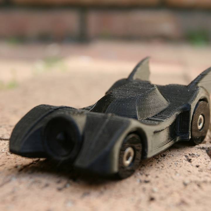 Batmobile in Hot Wheels Scale image