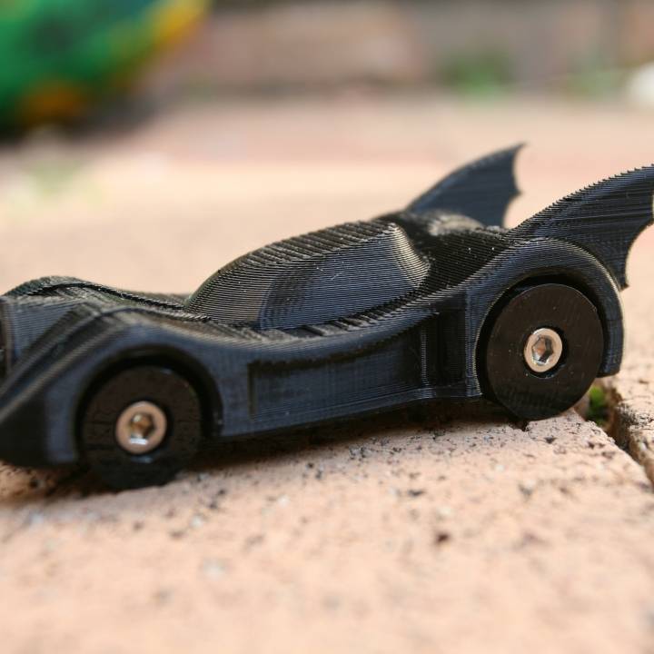 Batmobile in Hot Wheels Scale image