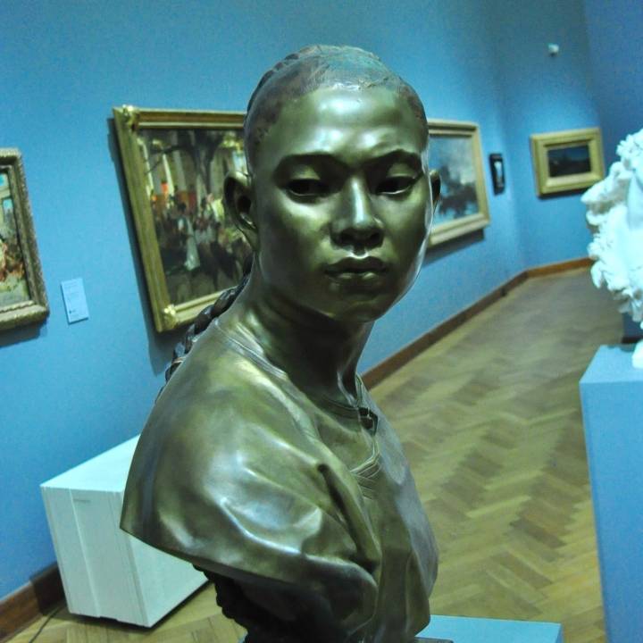 Bust of a Chinese Man image