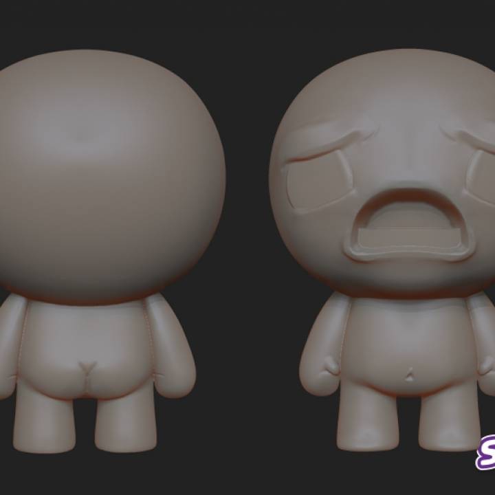 isaac from "the binding of isaac" game image