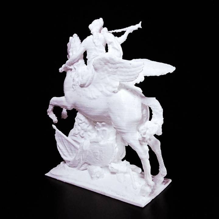 Fame Mounted on Pegasus image