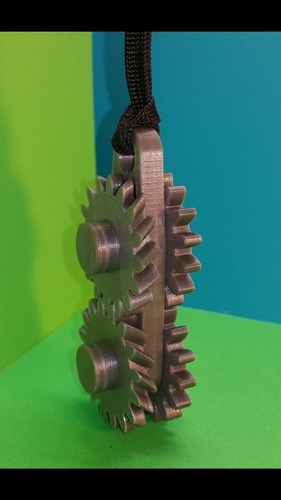 Gears Keychain - Porte Clés Engrenages image